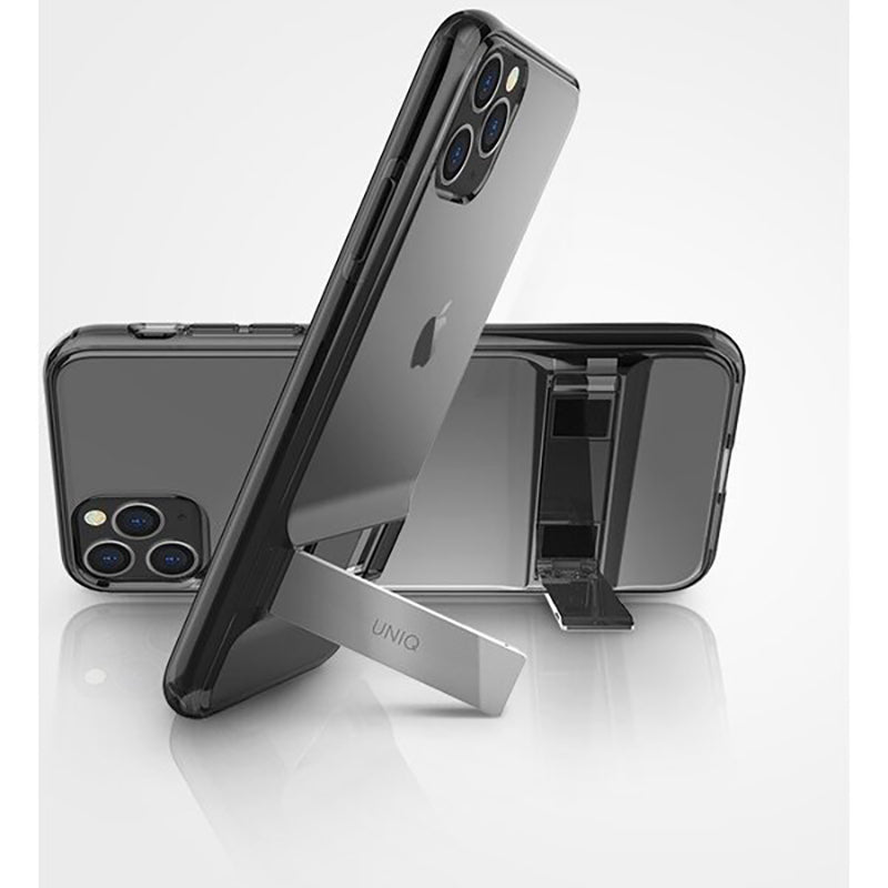 Uniq Hybrid iPhone 11 Pro Max Cabrio - Smoked(Grey Tinted) aleemaz.com Uniq Hybrid iPhone 11 Pro Max Cabrio - Smoked(Grey Tinted) aleemaz.com